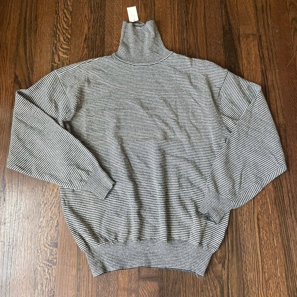 Vintage 90s gap NWT striped turtle neck sweater